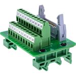 InLine IDC 20 Buchse an Terminalblock, 10pol, auf Platine