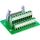 InLine IDC 20 Buchse an Terminalblock, 10pol, auf Platine