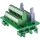 InLine IDC 20 Buchse an Terminalblock, 10pol, auf Platine