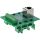 InLine Terminalblock, RJ45 Buchse, nach oben, für Hutschiene