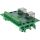 InLine Terminalblock, 2x RJ45 Buchse, gerade, für Hutschiene