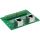 InLine Terminalblock, 2x RJ45 Buchse, nach oben, für Hutschiene