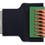 InLine RJ45 Buchse an Terminalblock, 8pol, Push-In-Klemme