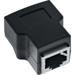 InLine RJ45 Buchse an Terminalblock, 8pol, Push-In-Klemme