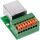 InLine RJ45 Buchse an Push-In-Klemme, 8pol, Cat.5e
