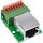 InLine RJ45 Buchse an Push-In-Klemme, 8pol, Cat.5e
