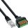 InLine RJ45 Stecker an Push-In-Klemme, 8pol, Cat.5e, 15cm Kabel