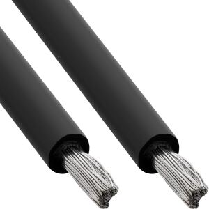 InLine Solar Installationskabel Meterware H1Z2Z2-K 6mm² schwarz 100m