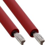 InLine Solar Installationskabel Meterware H1Z2Z2-K 6mm² rot 50m