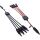 InLine Solarkabel 4-fach Verteiler-Set schwarz/rot 0,42m