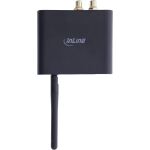 InLine Bluetooth True Hi-Fi Audio Receiver, DAC, BT5.3, aptX HD, Cinch+Toslink