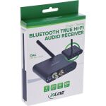 InLine Bluetooth True Hi-Fi Audio Receiver, DAC, BT5.3, aptX HD, Cinch+Toslink