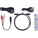 InLine Bluetooth Audio Transmitter, Display, Sender, BT5.4, Klinke + Toslink