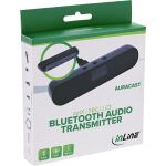 InLine Bluetooth Audio Transmitter, Display, Sender, BT5.4, Klinke + Toslink