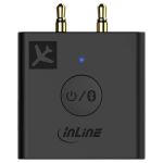 InLine Flugzeug Bluetooth Audio Transmitter Sender, BT 5.0, aptX HD/LL