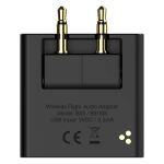 InLine Flugzeug Bluetooth Audio Transmitter Sender, BT 5.0, aptX HD/LL