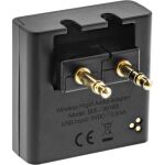 InLine Flugzeug Bluetooth Audio Transmitter Sender, BT 5.0, aptX HD/LL