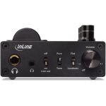 InLine AmpUSB-EQ, Hi-Res DSD Kopfhörer-Röhrenverstärker+ Equalizer, USB DAC