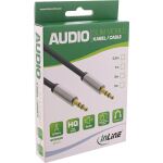 InLine Slim Audio Kabel Klinke 3,5mm ST/ST, Stereo, 2m