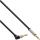 InLine Slim Audio Kabel Klinke 3,5mm ST/ST, gewinkelt, Stereo, 10m