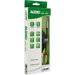 InLine Slim Audio Kabel 3,5mm Klinke auf 2x Cinch, 10m