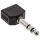 InLine Audio Adapter Stereo, 6,3mm Klinke Stecker an 2x 3,5mm Klinke Buchse