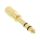 InLine Audio Adapter, 6,3mm Klinke Stecker an 3,5mm Klinke Buchse, Stereo, gold