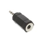 InLine Audio Adapter, 2,5mm Klinke Stecker zu 3,5mm Buchse, Stereo