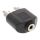 InLine Audio Adapter, 3,5mm Klinke Buchse Stereo an 2x Cinch Stecker