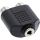 InLine Audio Adapter, 3,5mm Klinke Buchse Stereo an 2x Cinch Buchse
