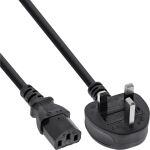 30er B-Pack InLine Netzkabel, Netzstecker England / Kaltgeräte ST C13, 1,8m
