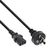 35er B-Pack InLine Netzkabel, Netzstecker China / Kaltgeräte ST C13, 1,8m