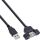 120er B-Pack InLine USB 2.0 Anschlusskabel, Stecker A / Einbaubuchse A, 0,6m