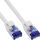 150er B-Pack InLine Slim Cat.6A S/FTP LSZH Patchkabel weiß 0,30m