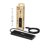 Club3D USB-C 12in1-HUB >3xHDMI/3xUSB-C/USB/LAN 8K30Hz...