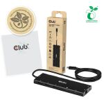 Club3D USB-C 12in1-HUB >3xHDMI/3xUSB-C/USB/LAN 8K30Hz PD140W retail
