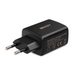 LINDY USB Typ C PD GaN Charger 65W, schwarz