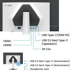 BenQ 81,3cm MOBIUZ EX321UZ 16:9 HDMI/DP/USB-C OLED weiß UHD