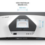 BenQ 81,3cm MOBIUZ EX321UZ 16:9 HDMI/DP/USB-C OLED weiß UHD