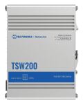 Teltonika TSW200 Netzwerk-Switch Unmanaged Gigabit Ethernet (10/100/1000) Power over Ethernet (PoE) Aluminium