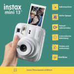 Fujifilm Instax Mini 13 - Instant Camera - Clay White