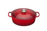 Le Creuset Signature Roaster oval 29cm cherry red...