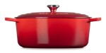 Le Creuset Signature Roaster oval 33cm cherry red (21178330602430)