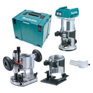 Makita DRT50ZJX2 - Multifunktionsfräse LXT, 18V im MAKPAC-Koffer