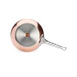 De Buyer Copper Steel Induction Evasee Saute Pan Prima Matera 24cm (6224 24) deBuyer24) deBuyer 24)