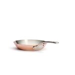 De Buyer Copper Steel Induction Evasee Saute Pan Prima Matera 24cm (6224 24) deBuyer24) deBuyer 24)