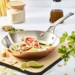 De Buyer Copper Steel Induction Frying Pan Prima Matera...