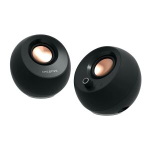Creative Computer Speaker Pebble Pro bluetooth 5 3 Creative3 Creative 3 black Schwarz (51MF1710AA000)  —  B-Ware