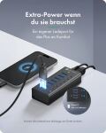 Hub 7-Port IcyBox USB 3.2 IB-AC618a Aluminium Gehäuse