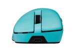 ASUS ROG Gladius IV Ace BLU Maus Gaming Rechts RF Wireless + Bluetooth + USB Type-A Optisch 65000 DPI